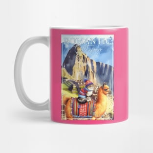 Romantic Getaway Cat Calico Life 3DC Mug